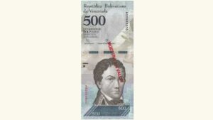 VENEZUELA, 500 Bolivares Fuertes, Agosto-18-2016, Serie A8, UNC.  **FALSIFICACION**