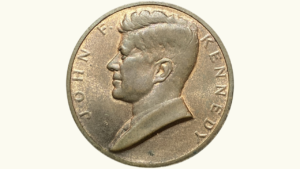 EE.UU., Medalla, Enero-20-1961, XF.  **JOHN F. KENNEDY, INAUGURACION DE LA PRESIDENCIA**