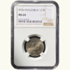 EE.UU. DE VENEZUELA, 12½ Centimos, 1936, NGC MS64.  **LOCHA**