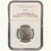 EE.UU. DE VENEZUELA, 2 Bolívares, 1929, NGC MS63.
