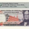 VENEZUELA, 50 Bolívares, Diciembre-10-1985, Serie N7, PMG67-EPQ