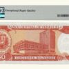 VENEZUELA, 50 Bolívares, Diciembre-10-1985, Serie R7, PMG66-EPQ. - Imagen 2
