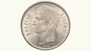 VENEZUELA, 1 Bolívar, 1929, AU/UNC.