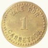 VENEZUELA, Ficha De Hacienda, 1 Carretada,  VF.  **MIGUEL ACUÑA - CARUPANO** - Imagen 2