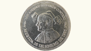 VENEZUELA, Medalla 1985, XF/AU.  **BANCO ANDINO VENEZOLANO**