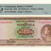 VENEZUELA, 100 Bolívares, Febrero-6-1973, Serie E7, PMG64-EPQ.