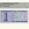 VENEZUELA, 1 Bolívar, Octubre-05-1989, Serie D8, PMG67-EPQ.  **TINOQUITO**