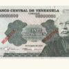 VENEZUELA, 20 Bolívares, Septiembre-18-1979, S/S8, UNC.  **MUESTRA**