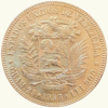 EE.UU. DE VENEZUELA, 5 Bolivares, 1935, AU/UNC.  **FUERTE**
