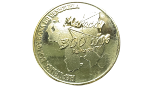 VENEZUELA, 20.000 Bolívares, 2001, AU.  **300 AÑOS DE LA CIUDAD JARDIN, MARACAY**