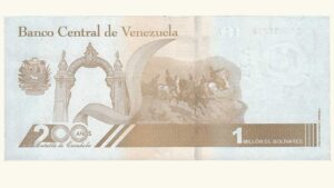 VENEZUELA, 1000000 Bolívares Soberanos, Septiembre-03-2020, Serie Z8, UNC.  **REPOSICION**