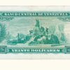 VENEZUELA, 20 Bolívares, Enero-27-1970, Serie Q7, VF+ - Imagen 2