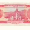 VENEZUELA, 5 Bolívares, Enero-27-1970, Serie J7, VF. - Imagen 2
