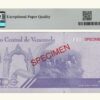 VENEZUELA, 10 Bolívares Digitales, Abril-29-2021, Serie A8, PMG67 EPQ.  **SPECIMEN** - Imagen 2