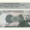 VENEZUELA, 20 Bolívares, Abril-23-1974, Serie H7, PMG64.