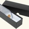BCW, Caja Para Almacenamiento de Monedas en Flips 2x2 Ctms. Una Hilera -9 Pulgadas.