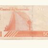 VENEZUELA, 50.000 Bolívares Soberanos, Enero-22-2019, Serie A8, VF+.  **ERROR DE CORTE** - Imagen 2