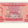 VENEZUELA, 5 Bolívares, Abril-11-1972, Serie R7, AU.