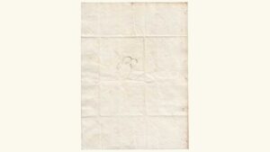 COLOMBIA, Carta de Juan Antonio Piñera, Certificando al Teniente Agustín Zindernajo, 1823