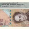 VENEZUELA, 100 Bolívares, Marzo-20-2007, Serie A8, PMG-67 EPQ.  **PRIMERA EMISION** (fas)