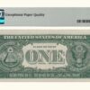EE.UU., 1 Dollar, 1957, Serie X8A, PMG66-EPQ.  **SILVER CERTIFICATE** - Imagen 2