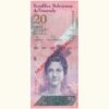 VENEZUELA, 20 Bolívares Fuertes, Agosto-19-2014, Serie Y8, UNC.  **MUESTRA SIN VALOR**