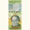 VENEZUELA, 50 Bolívares Fuertes, Septiembre-3-2009, Serie J8, UNC.  **MUESTRA SIN VALOR**