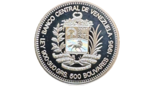 VENEZUELA, 500 Bolívares, 1995, UNC.  **QUINCUAGÉSIMO ANIVERSARIO DE LA O.N.U.**