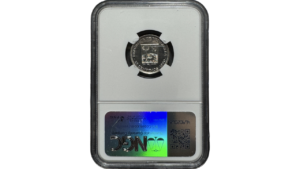 VENEZUELA, 50 Centimos, 1990, NGC MS65.  **50 CENTIMOS o REAL**