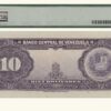 VENEZUELA, 10 Bolívares, Marzo-11-1960 Serie C7, PMG64.  **CARA VOLTEADA** - Imagen 2