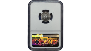 VENEZUELA, 25 Centimos, 1987, NGC MS64.  **25 CENTIMOS o MEDIO**