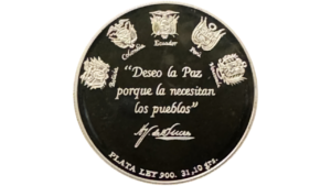 VENEZUELA, Medalla 1995, AU++.  **NATALICIO DEL MARISCAL, ANTONIO JOSE DE SUCRE, 1795-1995**