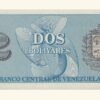 VENEZUELA, 2 Bolívares, Octubre-5-1989, Serie AE7, UNC.  **TINOQUITO** - Imagen 2