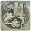 VENEZUELA, Medalla 1983, XF/AU.  **IX JUEGOS DEPORTIVOS PANAMERICANOS 1983**