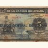 BOLIVIA, 5 Bolivianos, Mayo-11-1911, Serie T6, F.