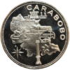 VENEZUELA, Medalla Italcambio, 9 Dinero 1968, AU+.  **ESTADOS DE VENEZUELA**