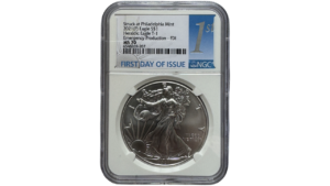 EE.UU., One Dollar, 2021, NGC MS70.  **FIRST DAY OF ISSUE**