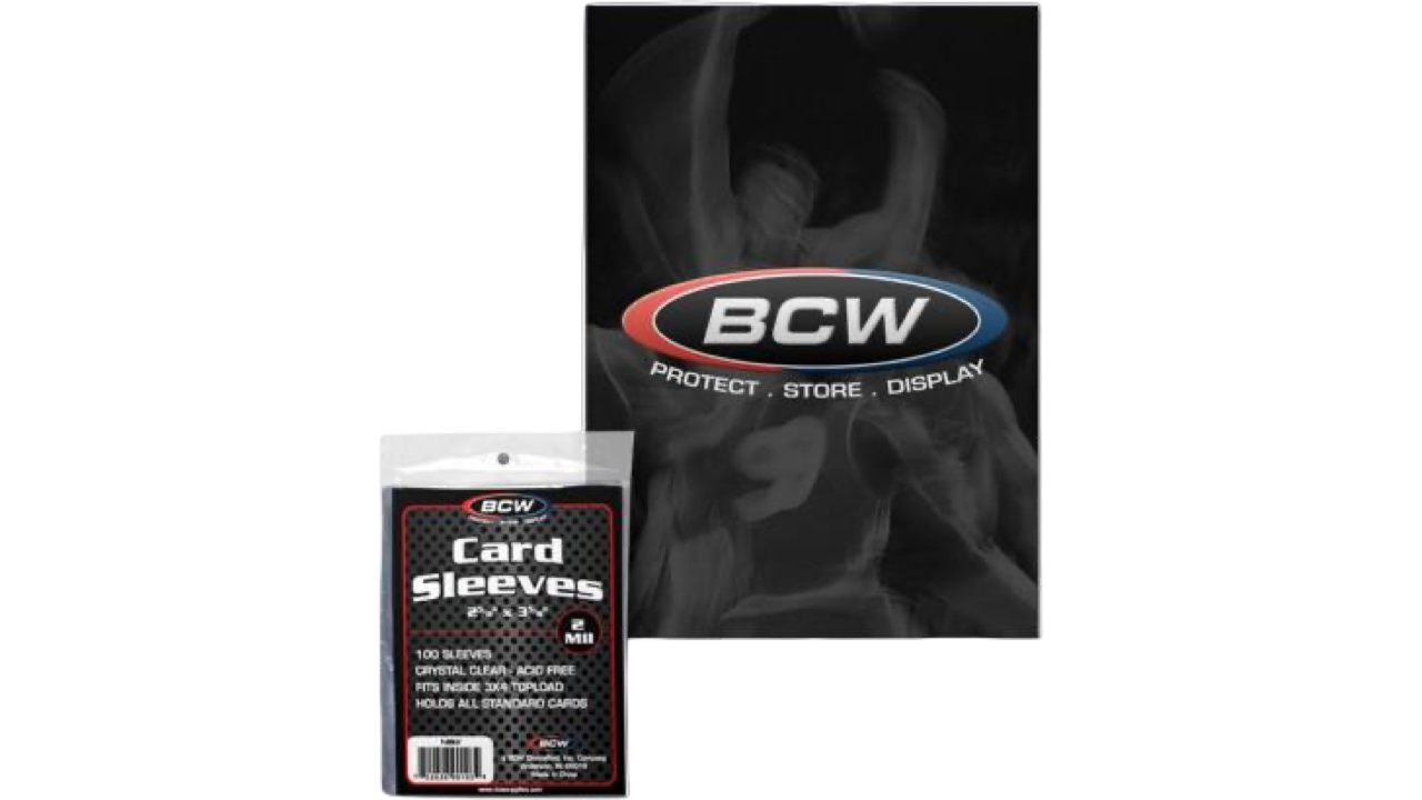 BCW, Standard Card Sleeves. **Paquete de 100 Unidades**