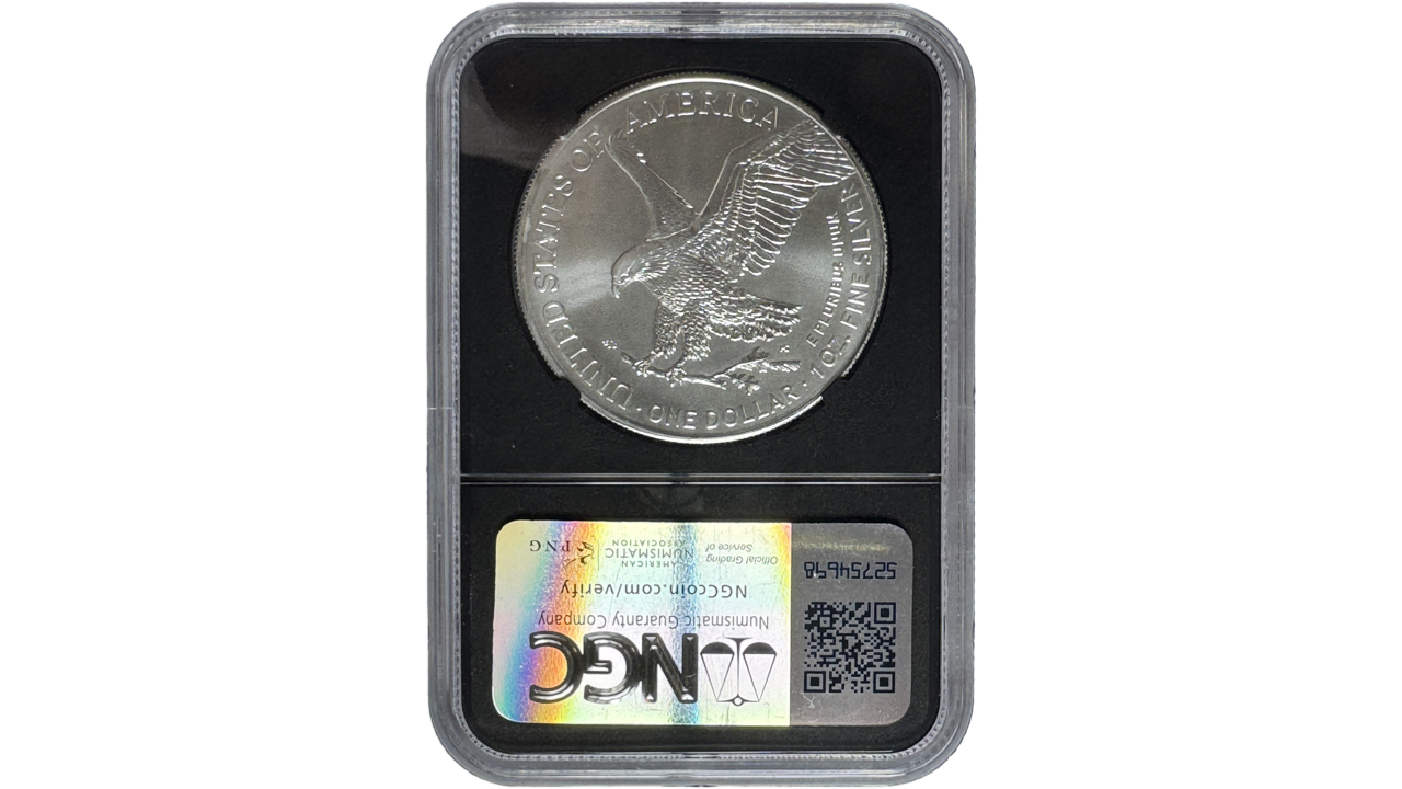 EE.UU., One Dollar, 2022, NGCX MS10. **LIBERTY WALKING** - Imagen 2
