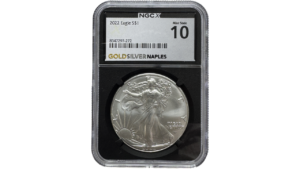 EE.UU., One Dollar, 2022, NGCX MS10.  **LIBERTY WALKING**