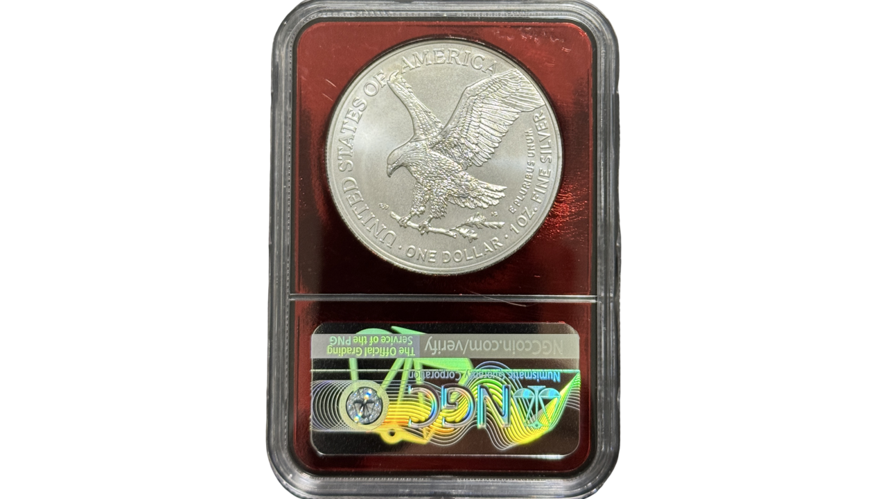 EE.UU., One Dollar, 2023, NGC MS70. **LIBERTY WALKING** - Imagen 2