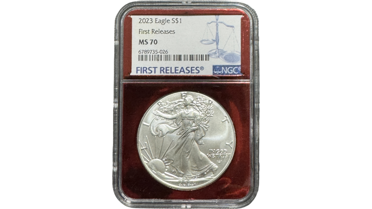 EE.UU., One Dollar, 2023, NGC MS70. **LIBERTY WALKING**
