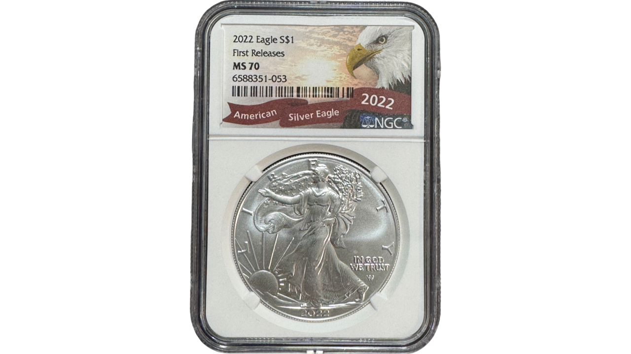EE.UU., One Dollar, 2022, NGC MS70. **LIBERTY WALKING**