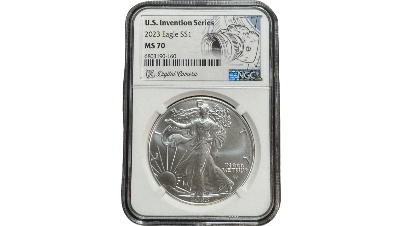 EE.UU., One Dollar, 2023, NGC MS70. **LIBERTY WALKING**