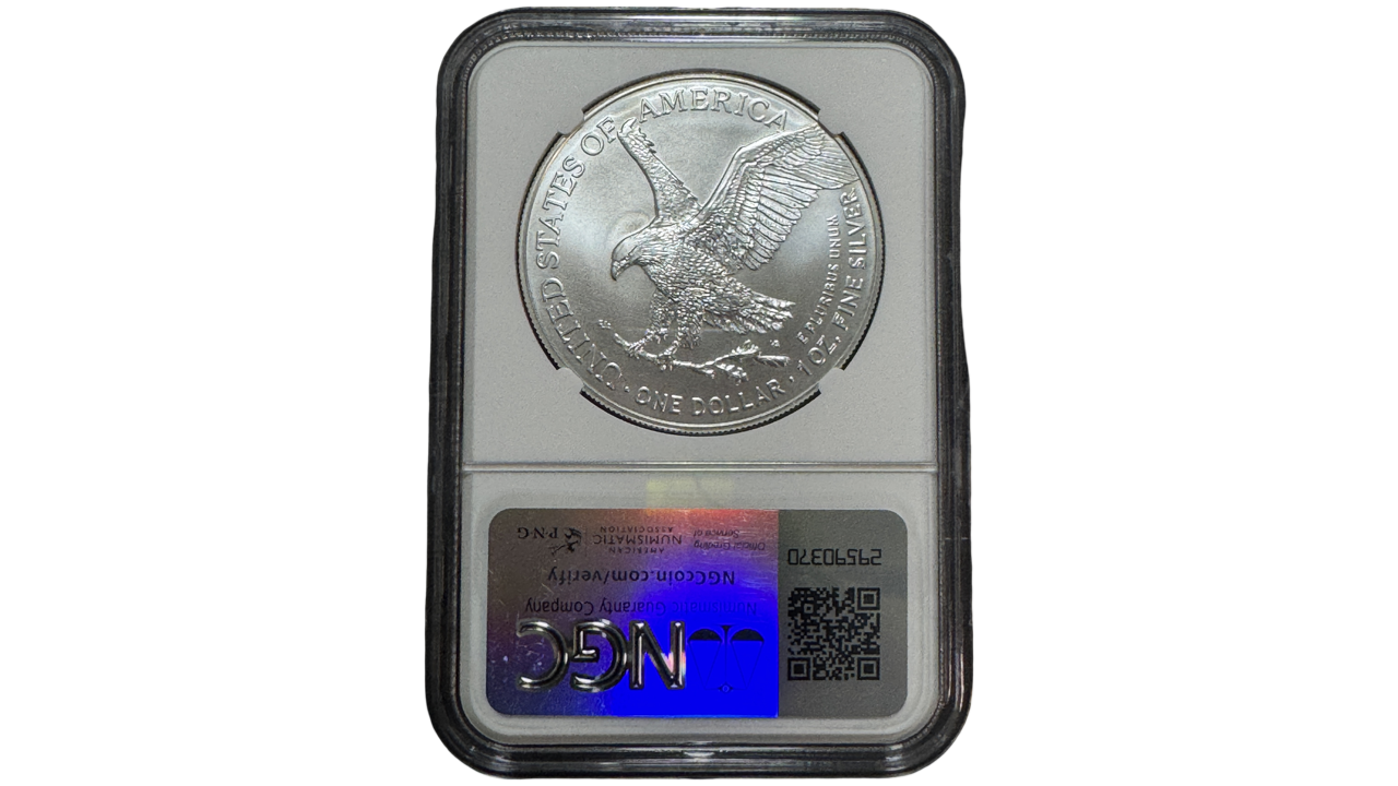 EE.UU., One Dollar, 2024, NGC MS70. **LIBERTY WALKING** - Imagen 2