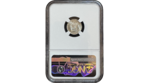 EE.UU. DE VENEZUELA, ¼ Bolivar, 1921, NGC MS61. **25 CÉNTIMOS o MEDIO**
