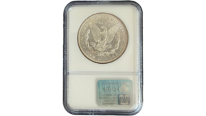 EE.UU., One Dollar, 1.879, NGC MS64.  **MORGAN**